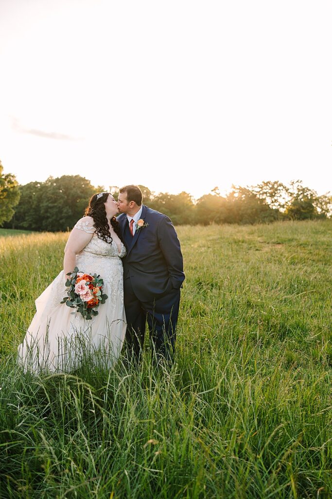 sunset at riverview farms wedding