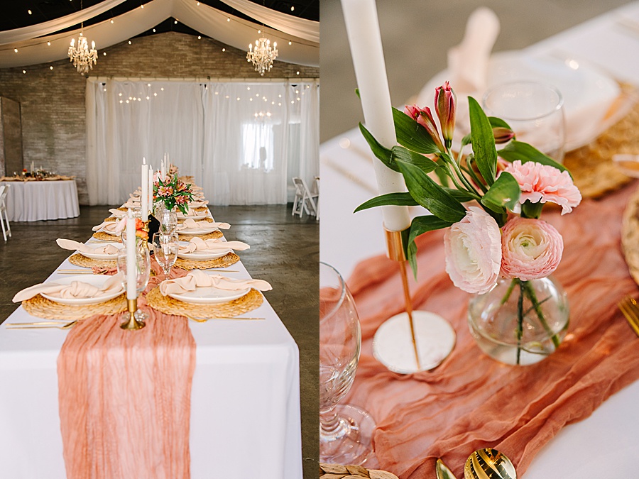 grand reception hall at the venue at the bluffs